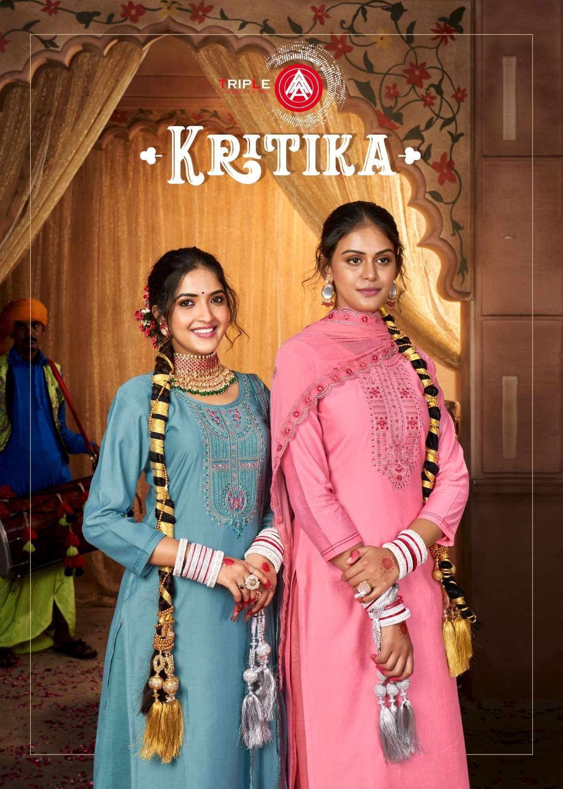 kritika by kalarang indian designer salwar kameez catalogue manufacturer surat