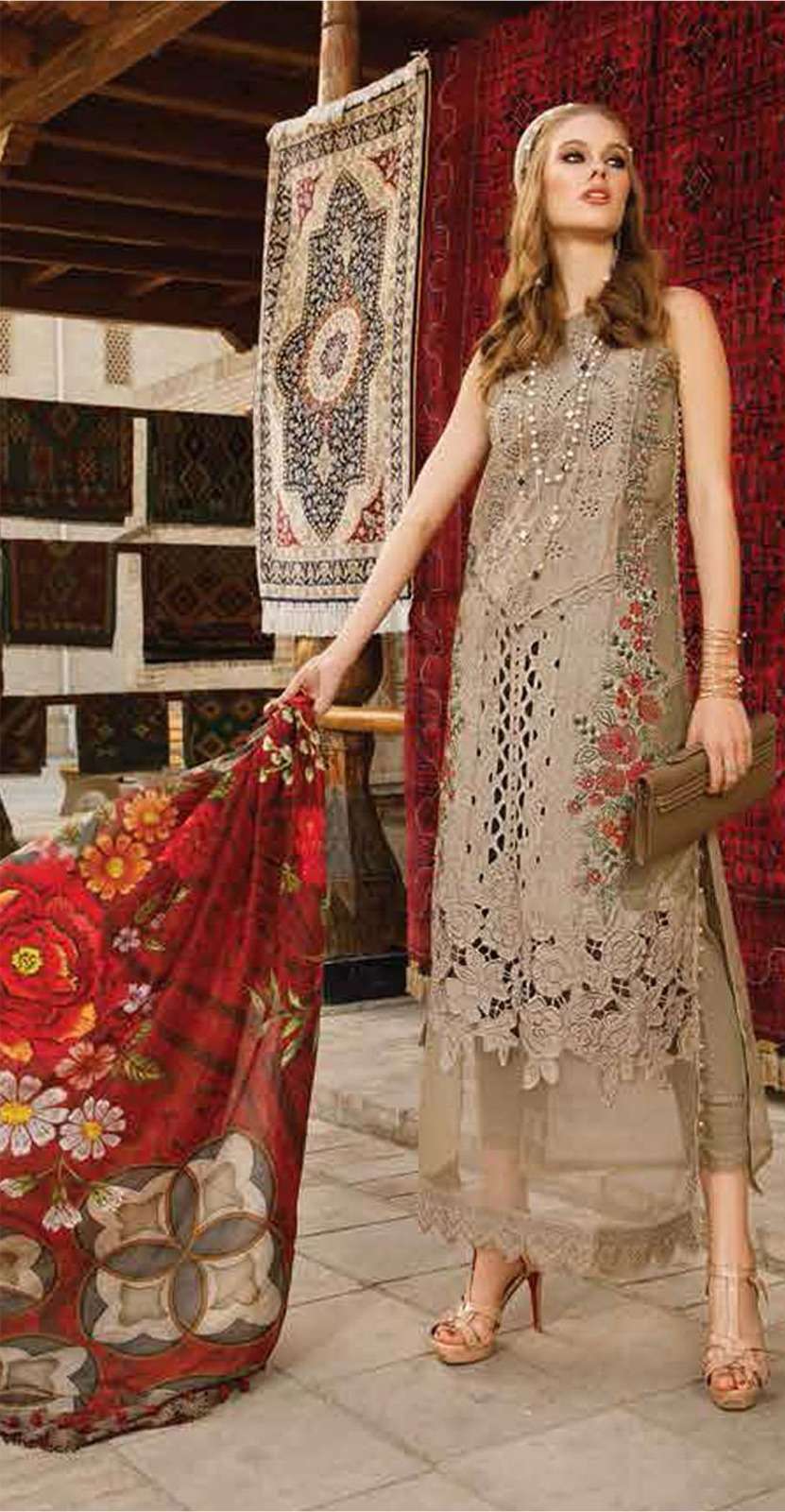 mushq 220-222 design exclusive designer pakistani salwar suits manufacturer surat