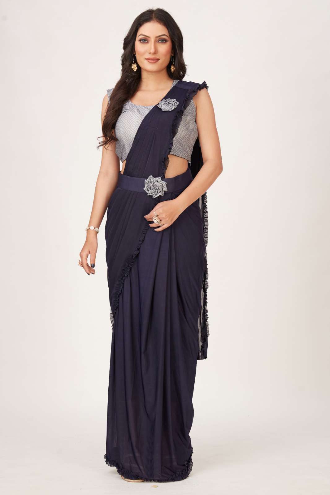 amoha trendz 101001 series exclusive designer saree catalogue online supplier surat