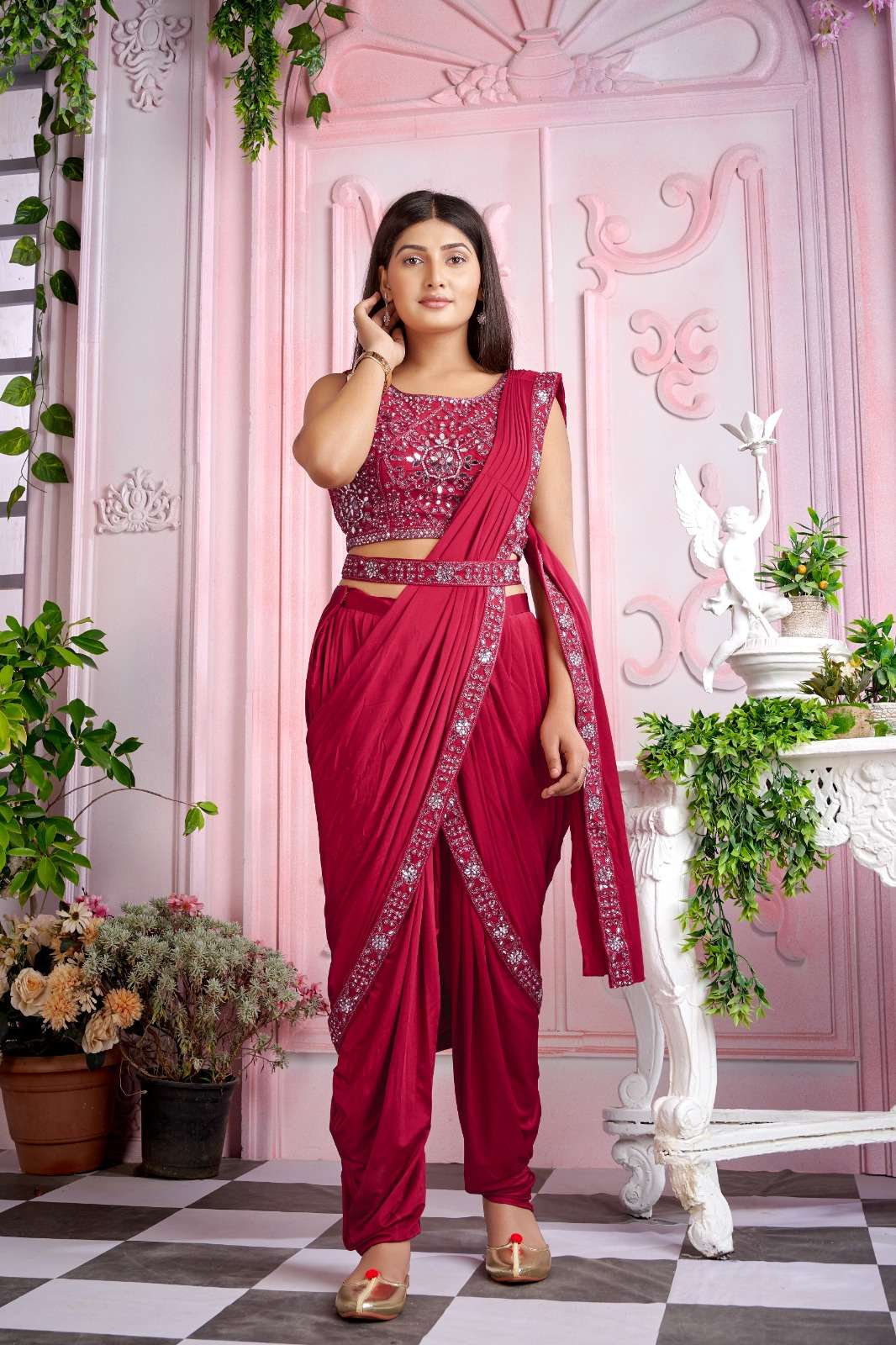 amoha trendz 1015950 series classy lok designer saree readymade collection surat