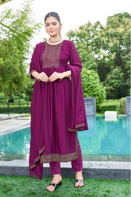 antra 1001-1008 series by o4u trendy designer top bottom with dupatta catalogue wholesale surat