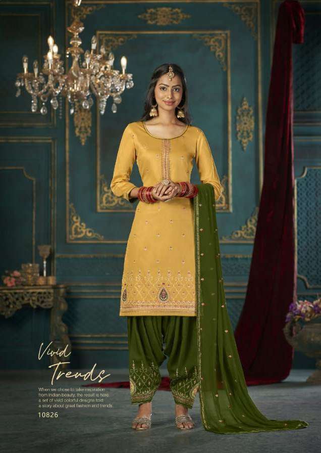 laskara 10821-10826 series by kalarang patiyala salwar suits wholesale price surat 