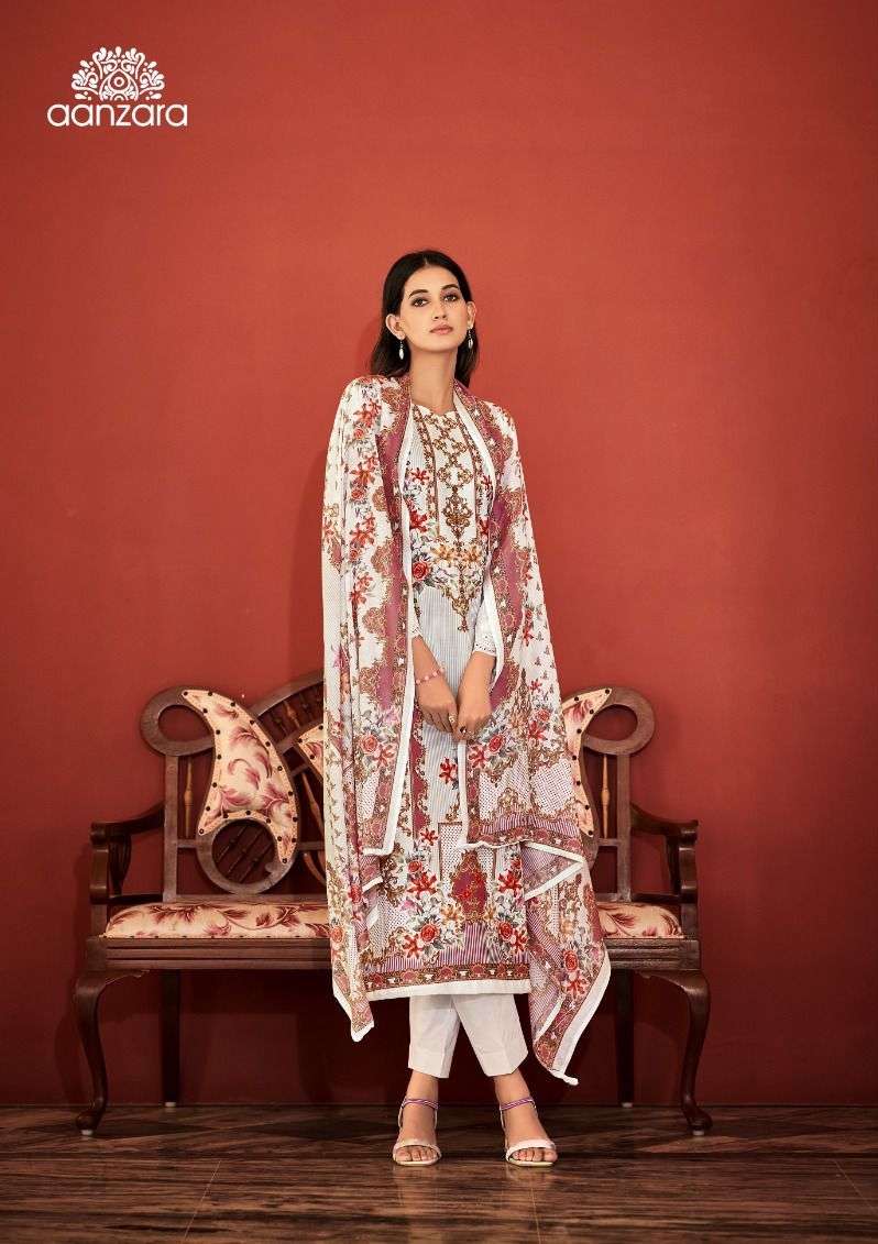 shiddat 1001-1006 series by acme weavers lawn cotton designer salwar suits online wholeasale surat