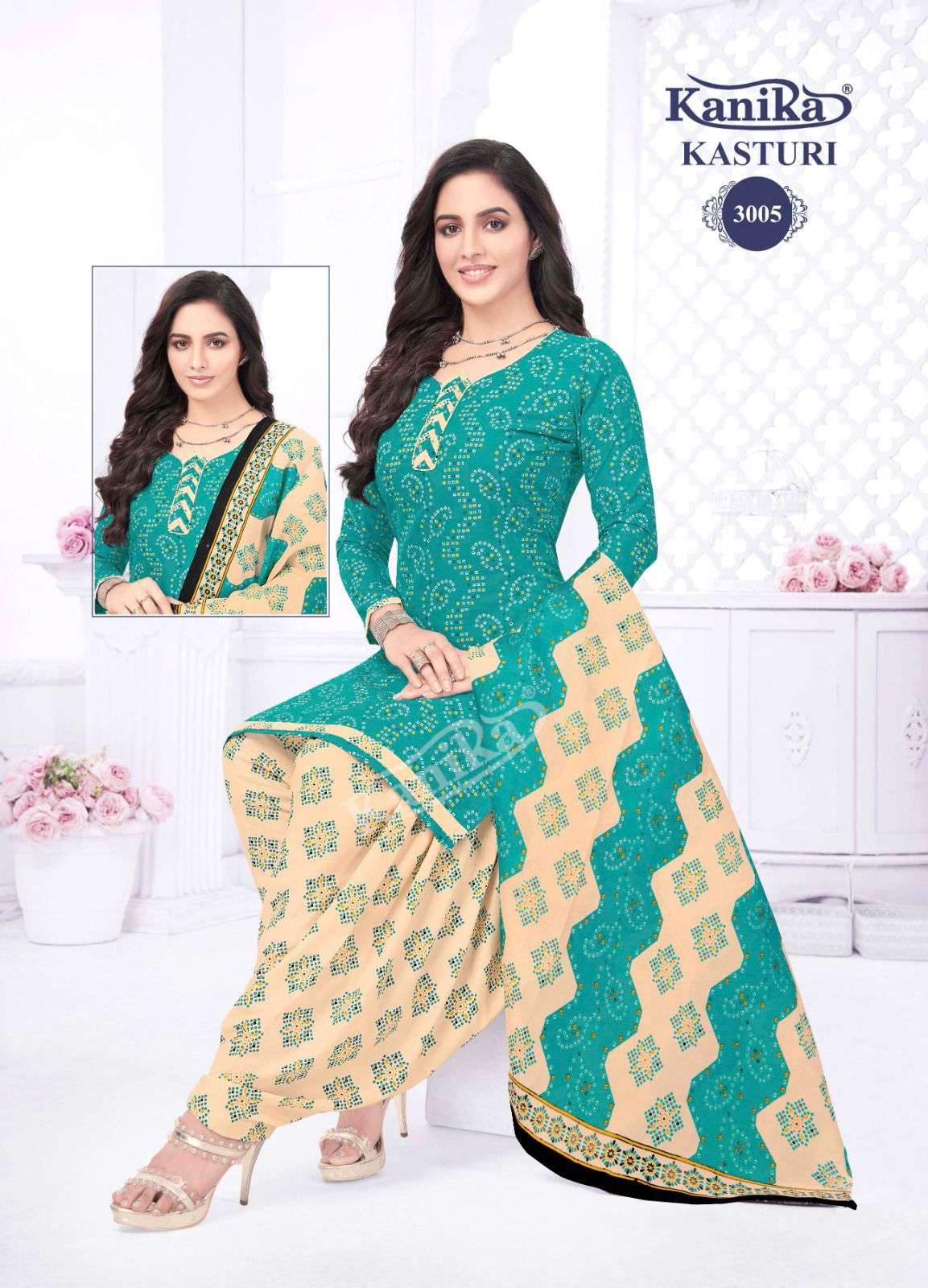 kasturi vol-3 kanika 3001-3012 series designer readymade wedding wear patiyala salwar kameez wholesaler surat gujarat