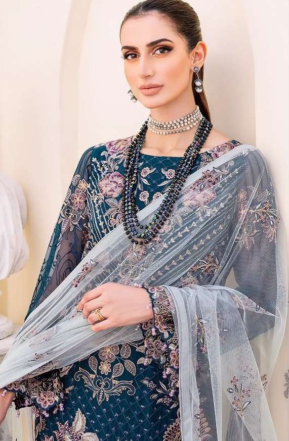 ramsha vol-25 rawayat designer partywear pakistani salwar kameez wholesaler surat gujarat