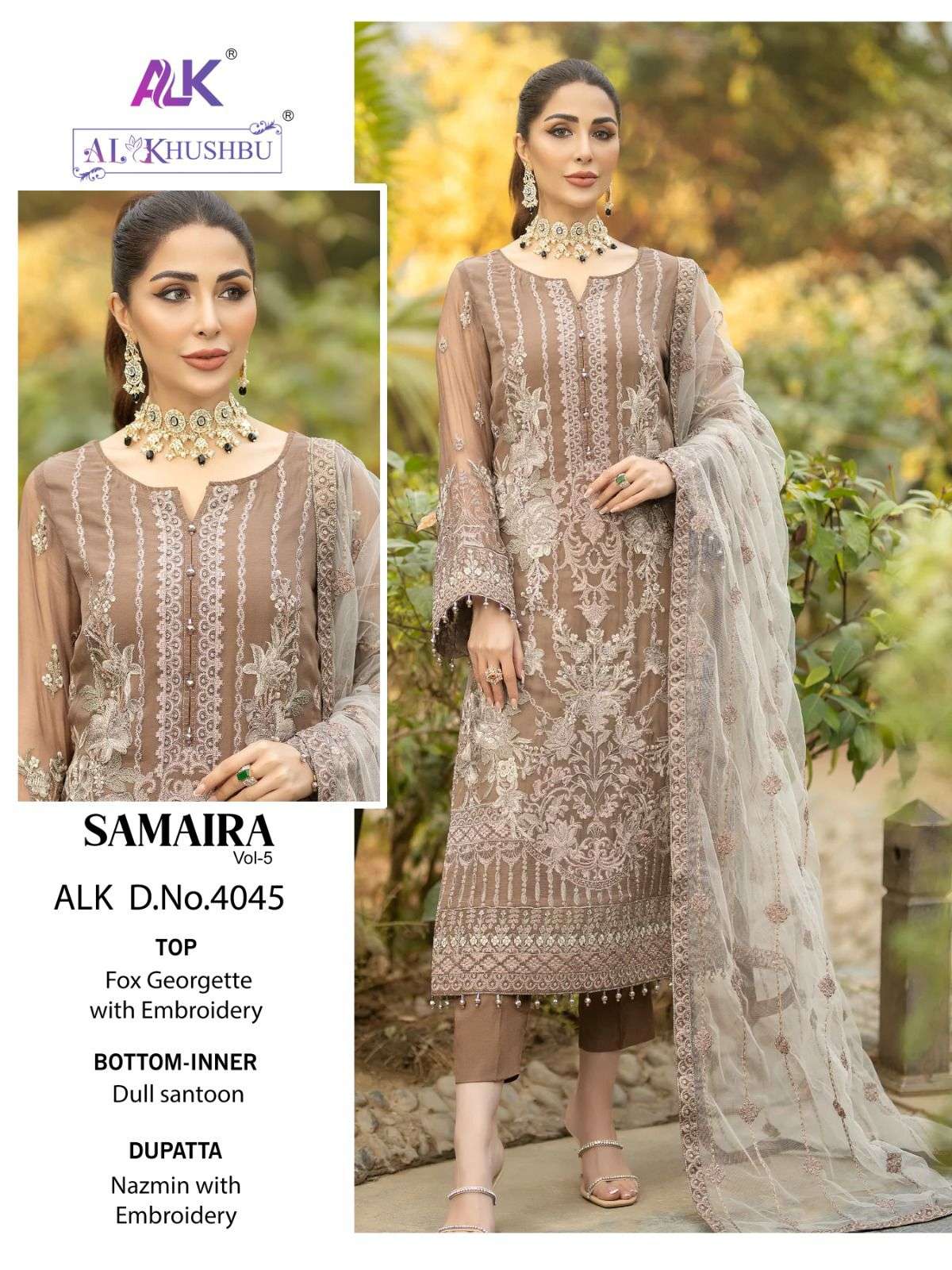 samaira vol-5 al khushbu 4044-4046 series designer pakistani