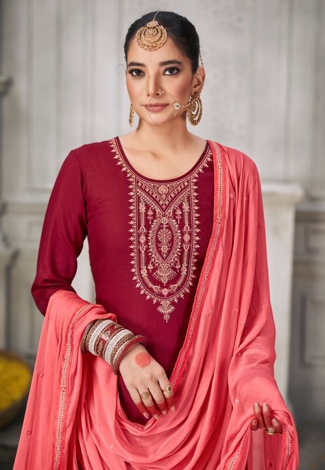 shangar kessi 10901-10906 series cotton designer patiyala suit wholesale surat gujarat