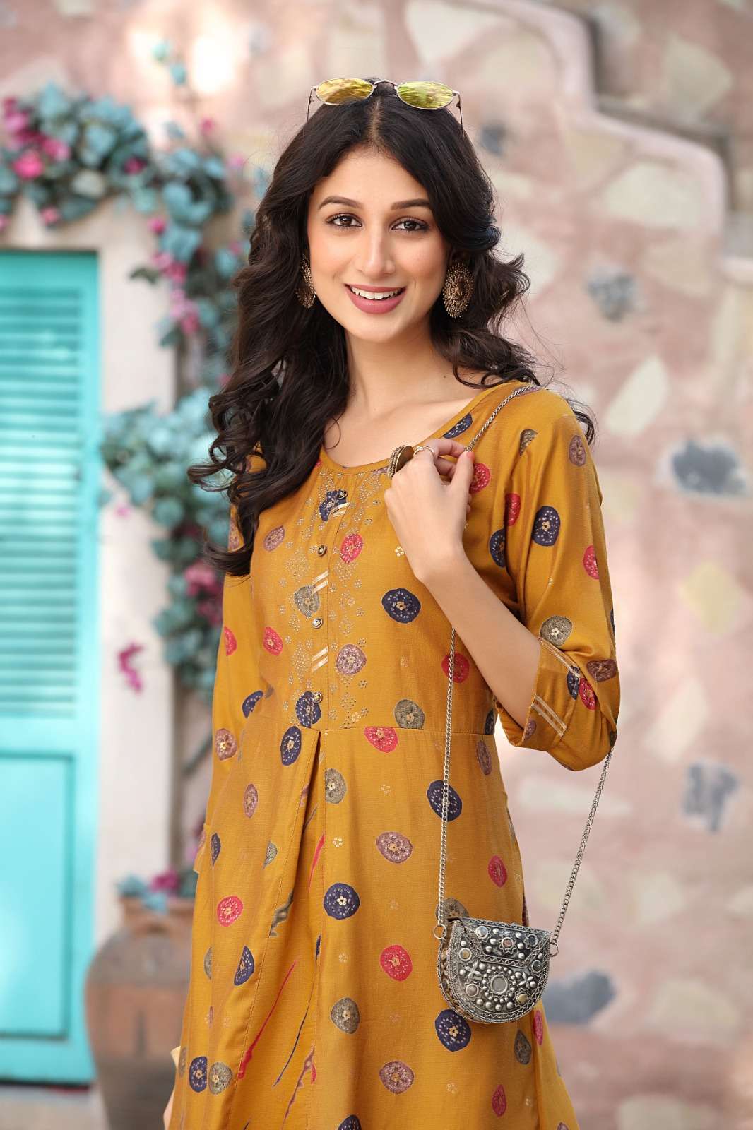 show stopper hiva 101-106 series designer fancy western short kurti wholesaler surat gujarat