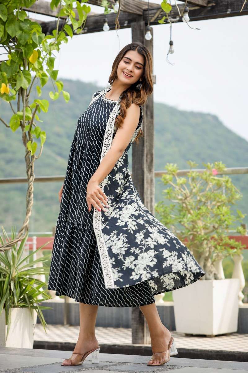 ZKT0101(XL)04 - Stylish Kurti Kajal Style Fashion Blossom Vol 3 – Sui Dhaga  Fashion Hub