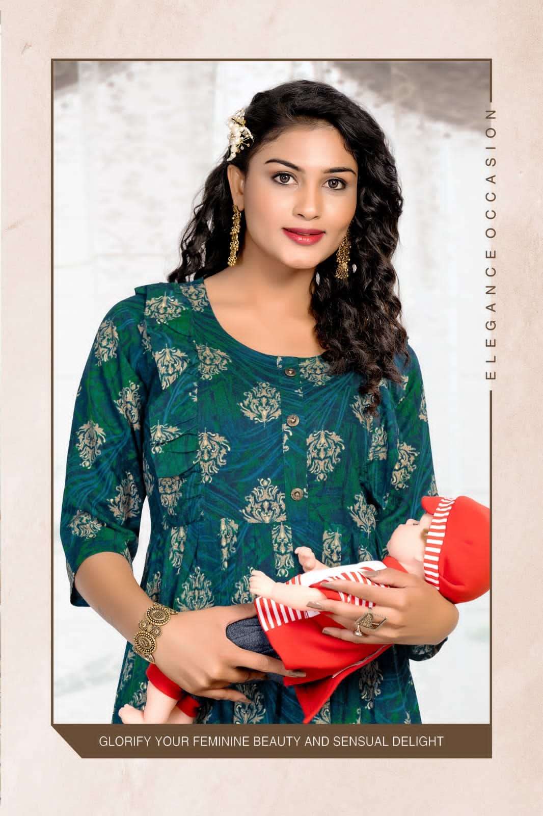good news hirwa 101-106 series latest designer fancy short kurti wholesaler surat gujarat
