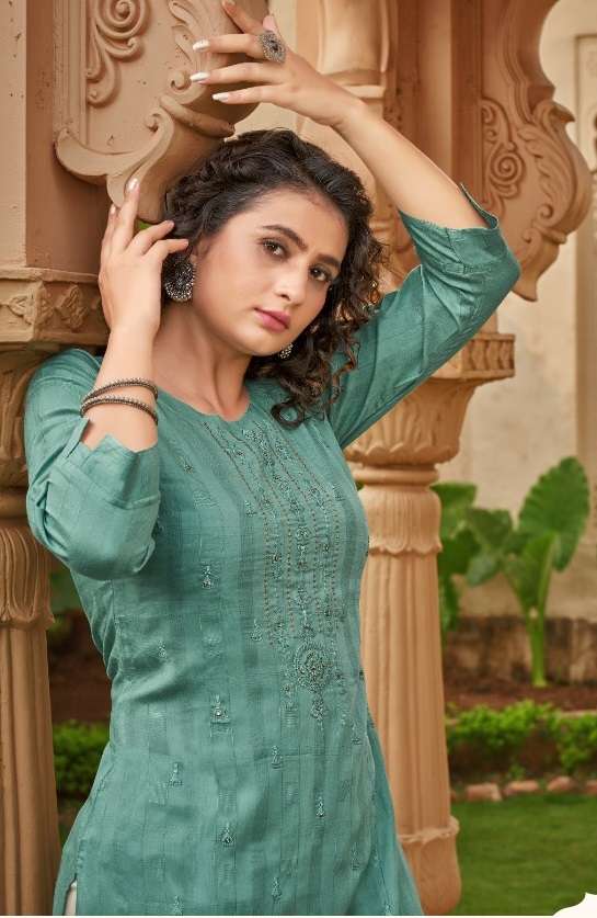 gravity kalaroop 13612-13615 series latest designer fancy casual kurti wholesaler surat gujarat