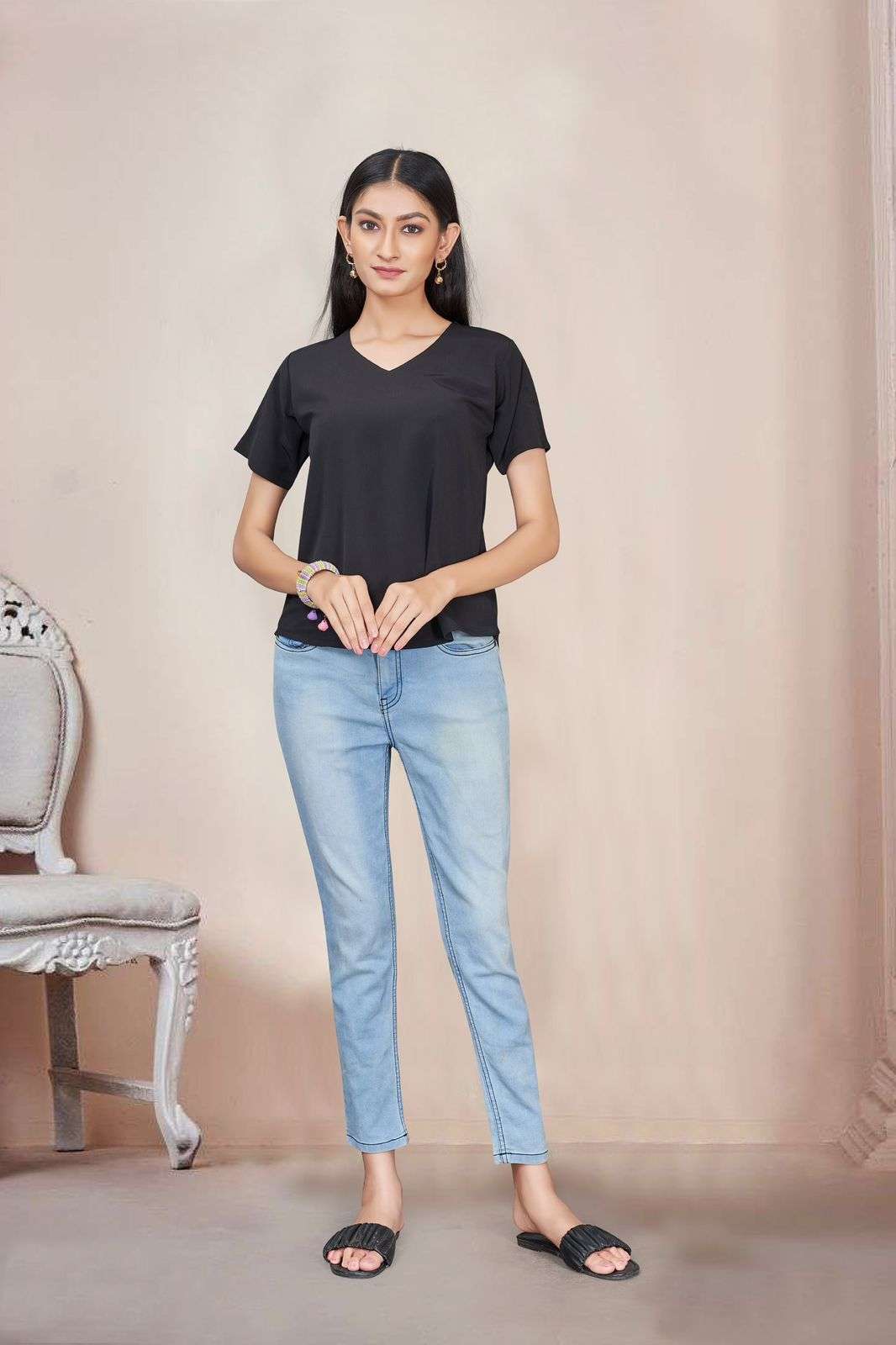 john 5010 colour series pratham fashion latest fancy trendy jeans top wholesaler surat gujarat