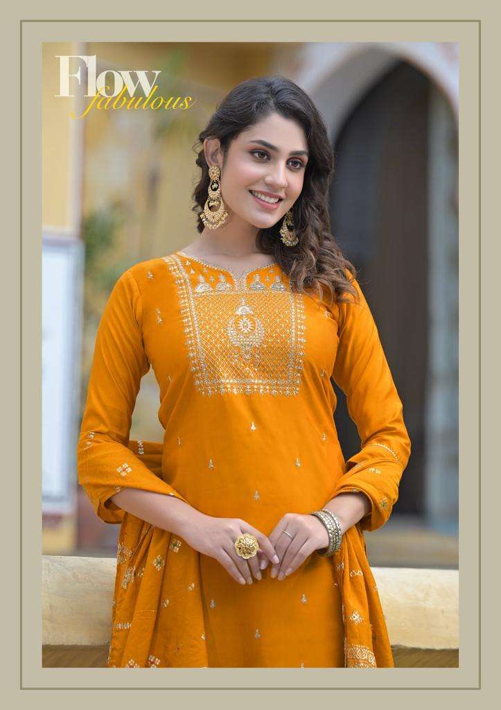 kalhaar vol-1 pirohi 1001-1004 series designer latest fancy kurti set wholesaler surat gujarat