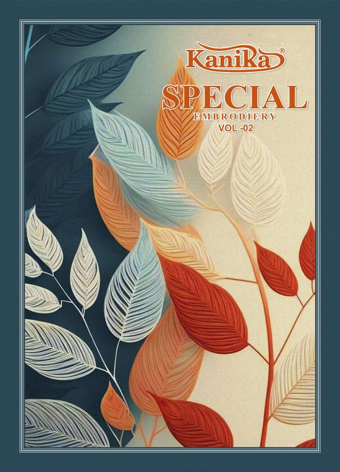 kanika special embroidrey vol 2 2001-2012 series ready made mix cotton salwar kameez online wholesaler surat 