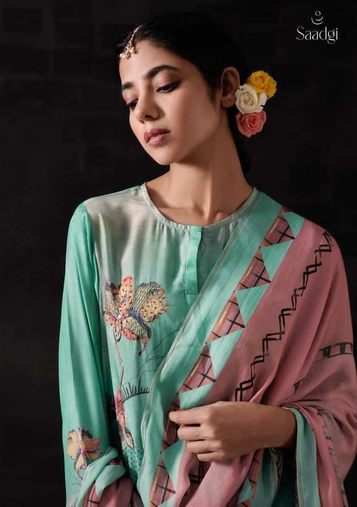 naaz saadgi designer pakistani partywear salwar kameez wholesaler surat gujarat