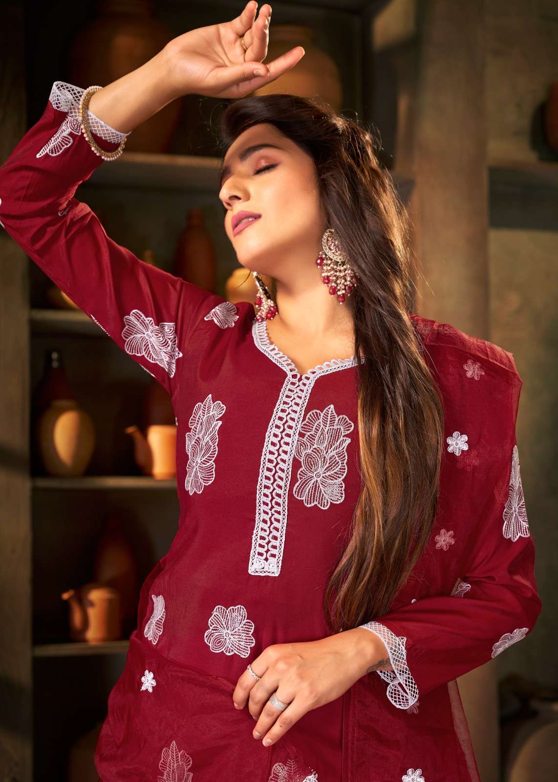 peri peri banwery 1001-1006 series designer latest fancy kurti set wholesaler surat gujarat