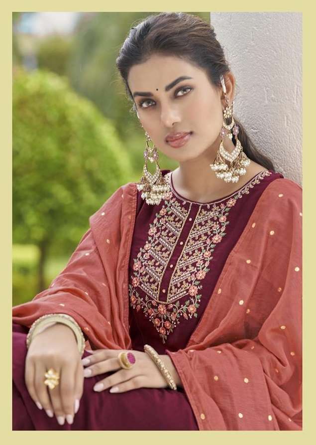 rosie sam & tani 01-06 series latest designer traditional  kurti set wholesaler surat gujarat