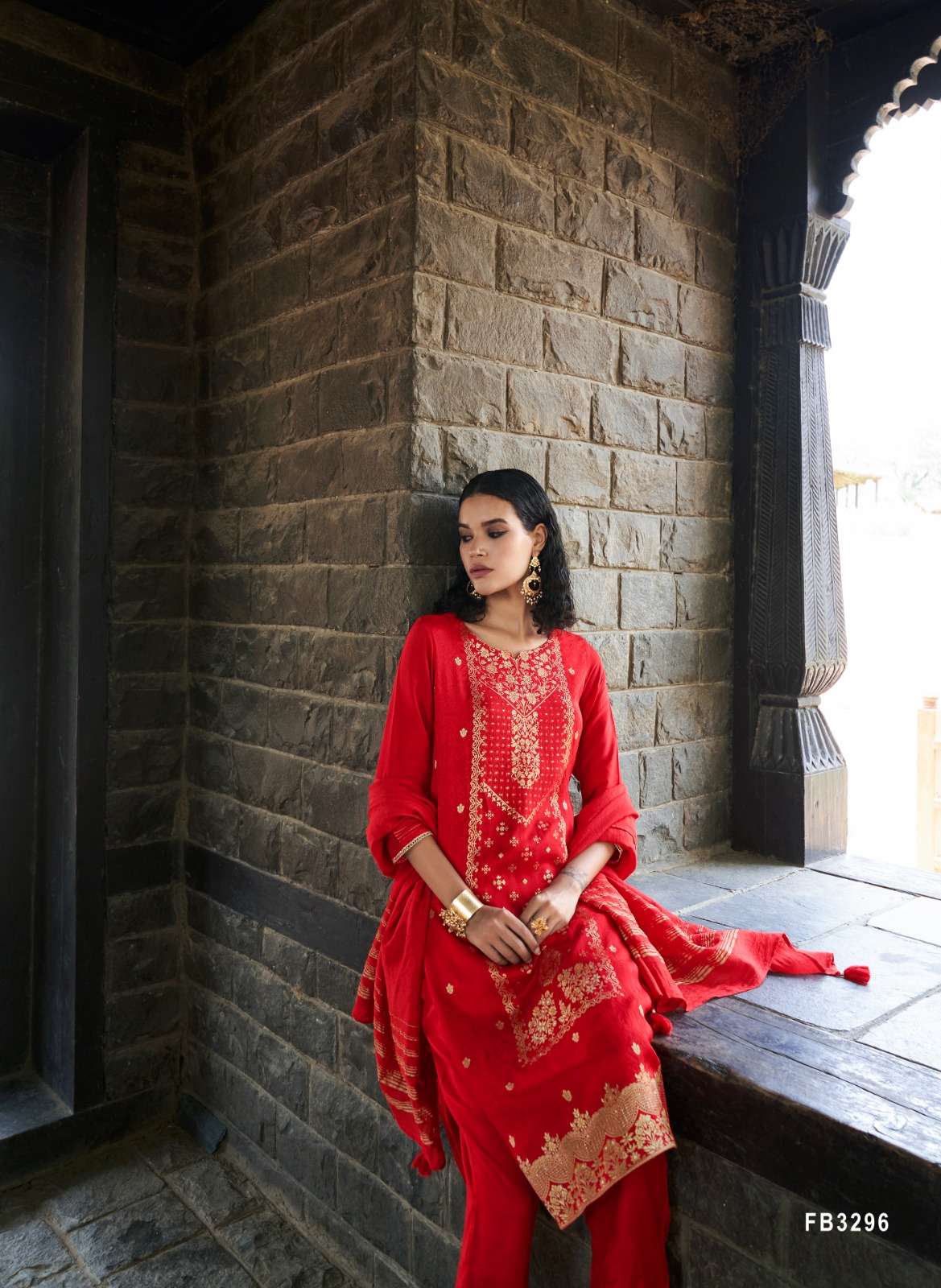 royalty vol-5 four buttons 3291-3296 series latest fancy designer salwar kameez wholesaler surat gujarat