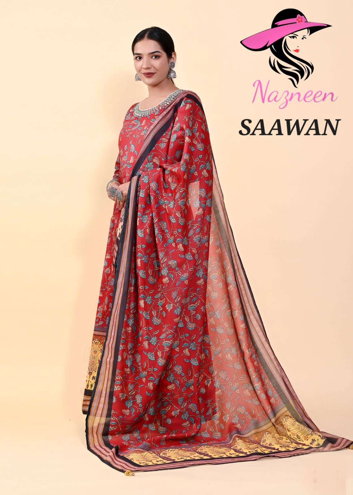 saawan nazneen 1620-1625 series latest fancy designer readymade gown wholesaler surat gujarat