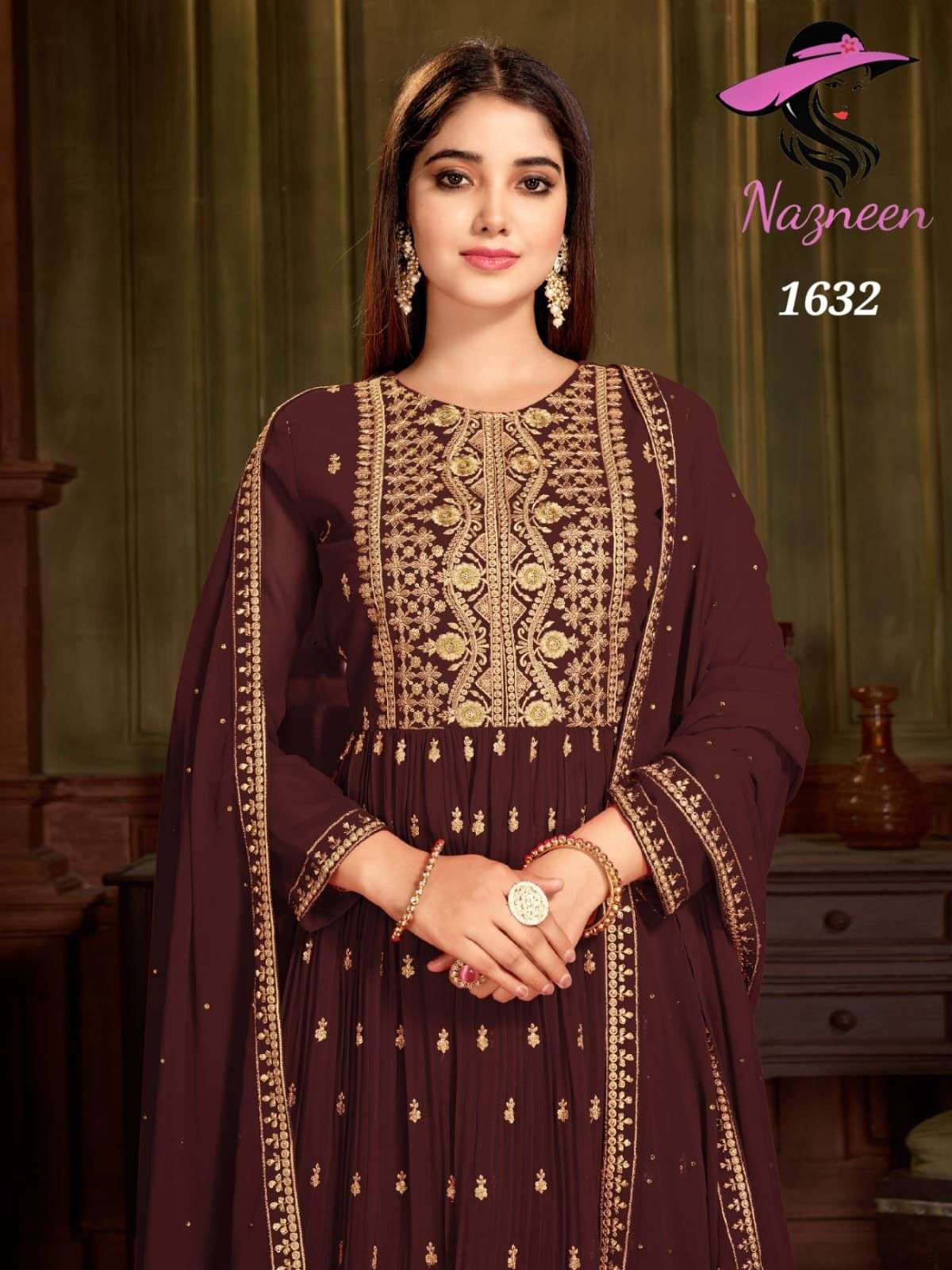 shehnaai nazneen 1630-1633 series latest fancy readymade salwar kameez wholesaler surat gujarat