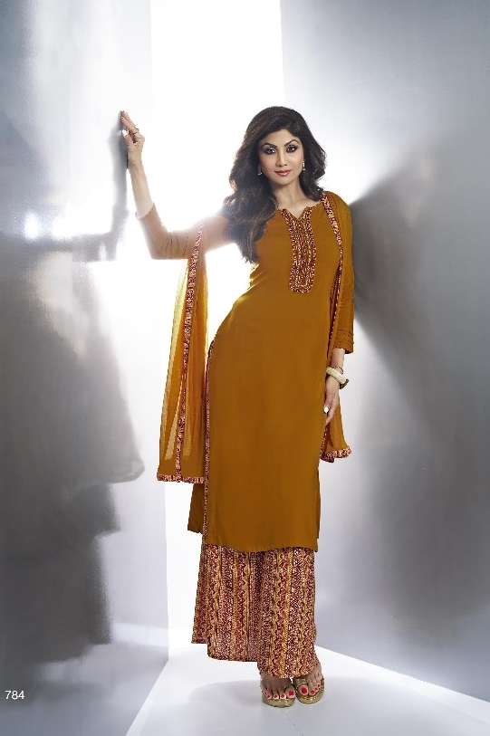 shilpa vol-7 vatsam 781-787 series latest designer fancy kurti set wholesaler surat gujarat