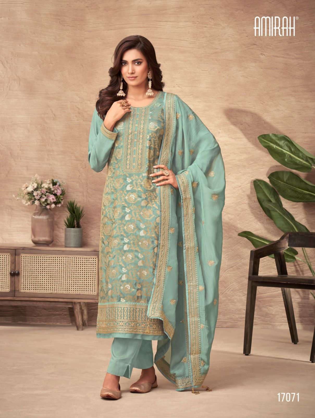 sofia vol-2 amirah 17071-17076 series traditional fancy salwar kameez wholesaler surat gujarat