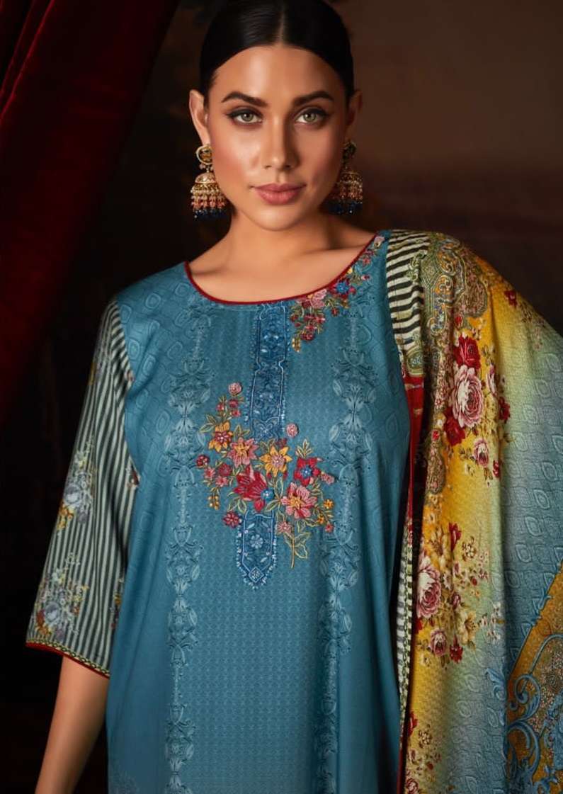 dilkhush gull jee 21001-21006 series latest designer pakistani salwar kameez wholesaler surat gujarat