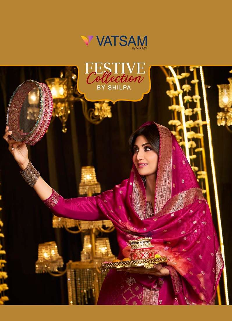 festive collection vatsam 1141-1144 series latest designer pakistani salwar kameez wholesaler surat gujarat