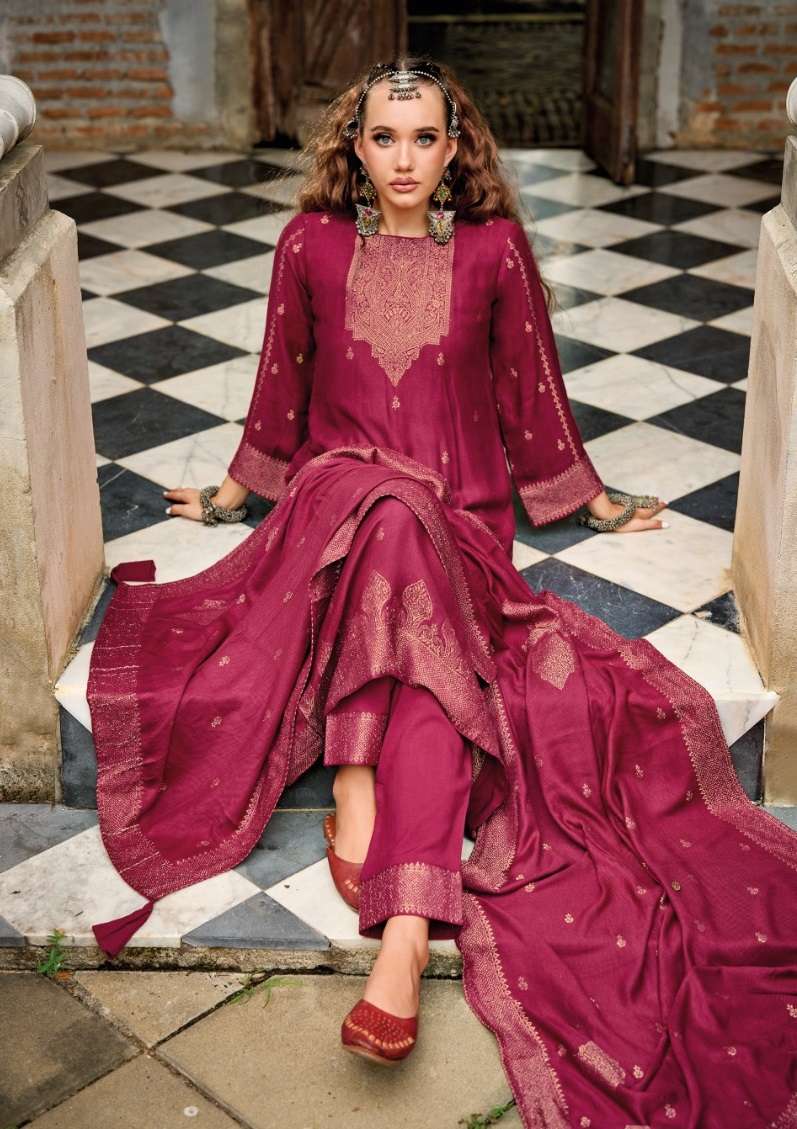 karigari ajraa 21101-21106 series latest designer pakistani salwar kameez wholesaler surat gujarat