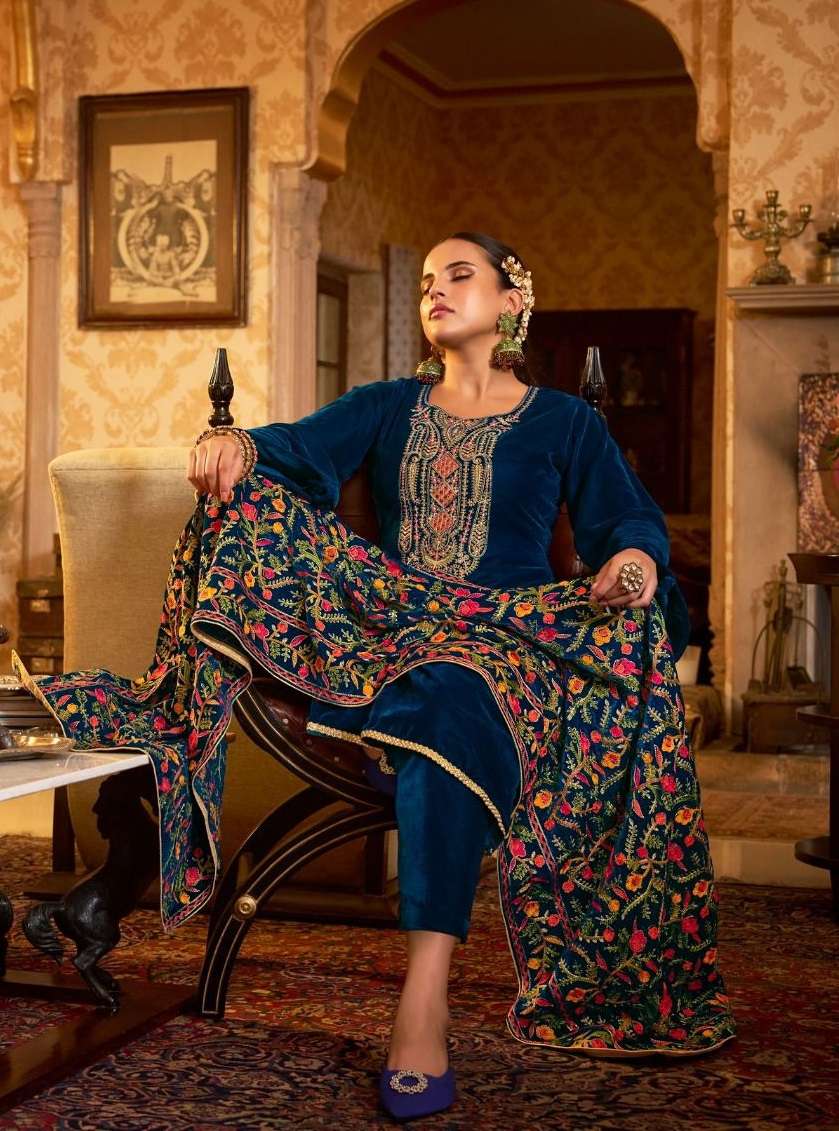 rang reza belliza latest pakistani designer salwar kameez wholesaler surat gujarat