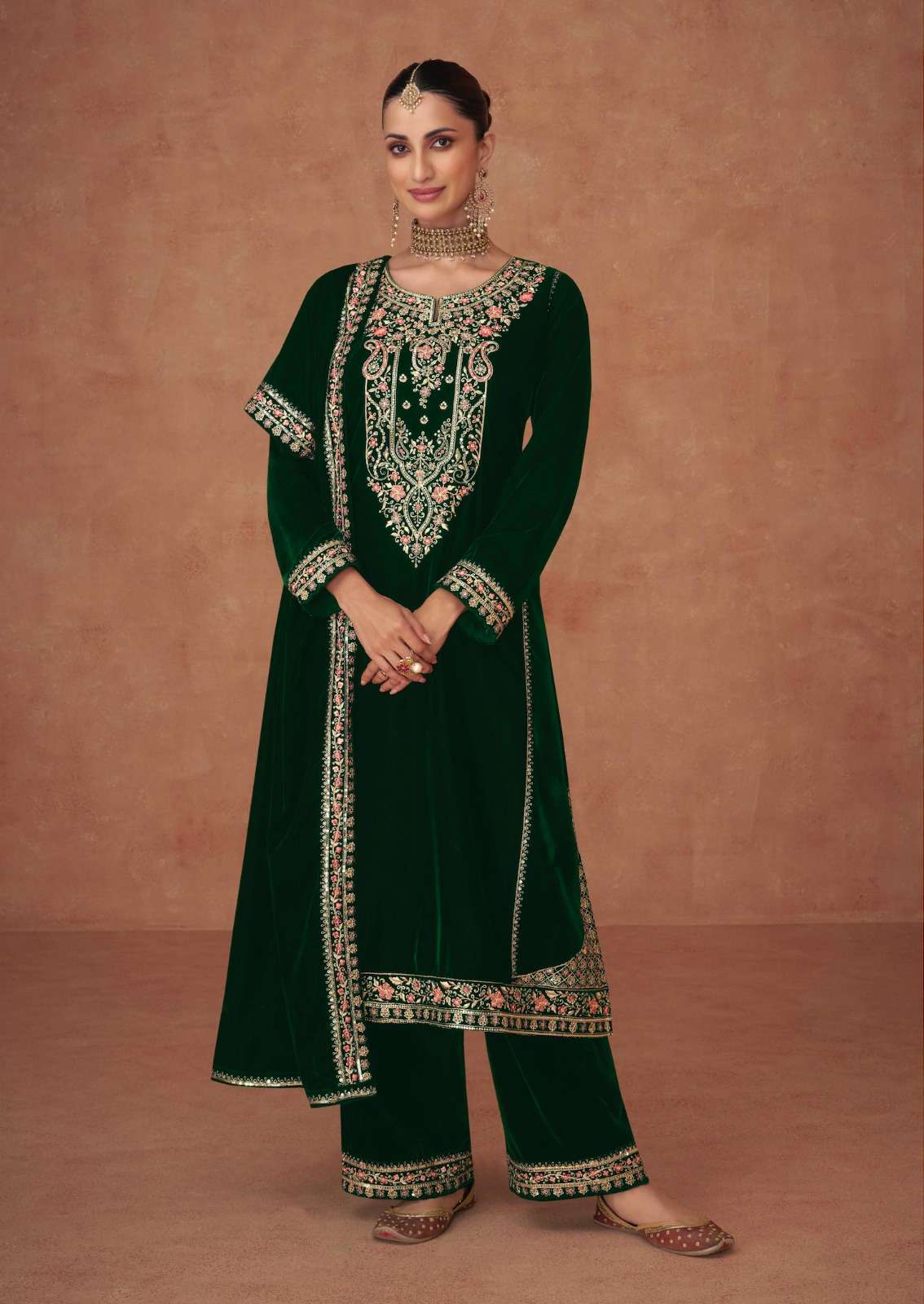 naaz velvet lt nitya 501-504 series latest fancy pakistani salwar kameez wholesaler surat gujarat