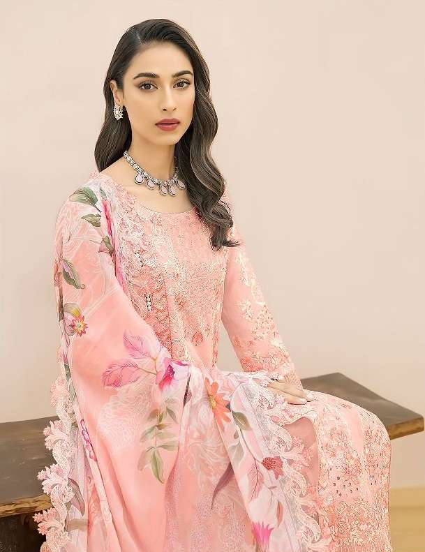 andaaz luxury lawn cosmos 1101-1106 series latest designer fancy pakistani salwar kameez wholesaler surat gujarat