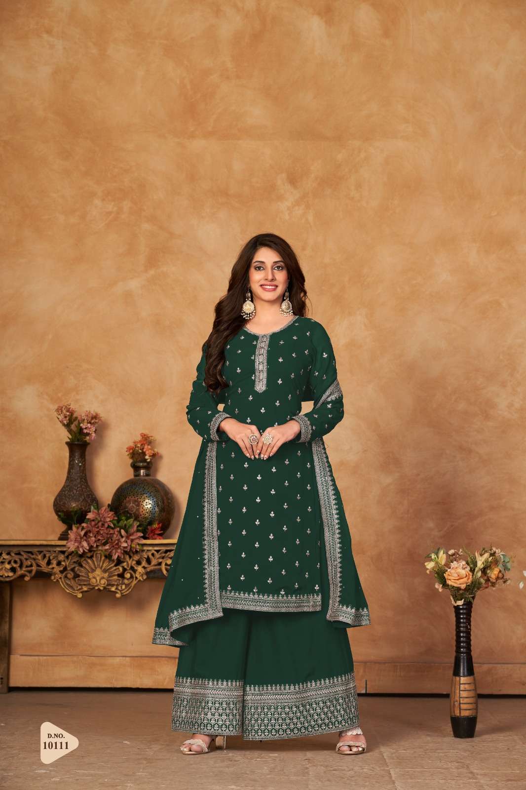anjubaa vol-11 by anjubaa latest designer sharara salwar kameez wholesaler surat gujarat