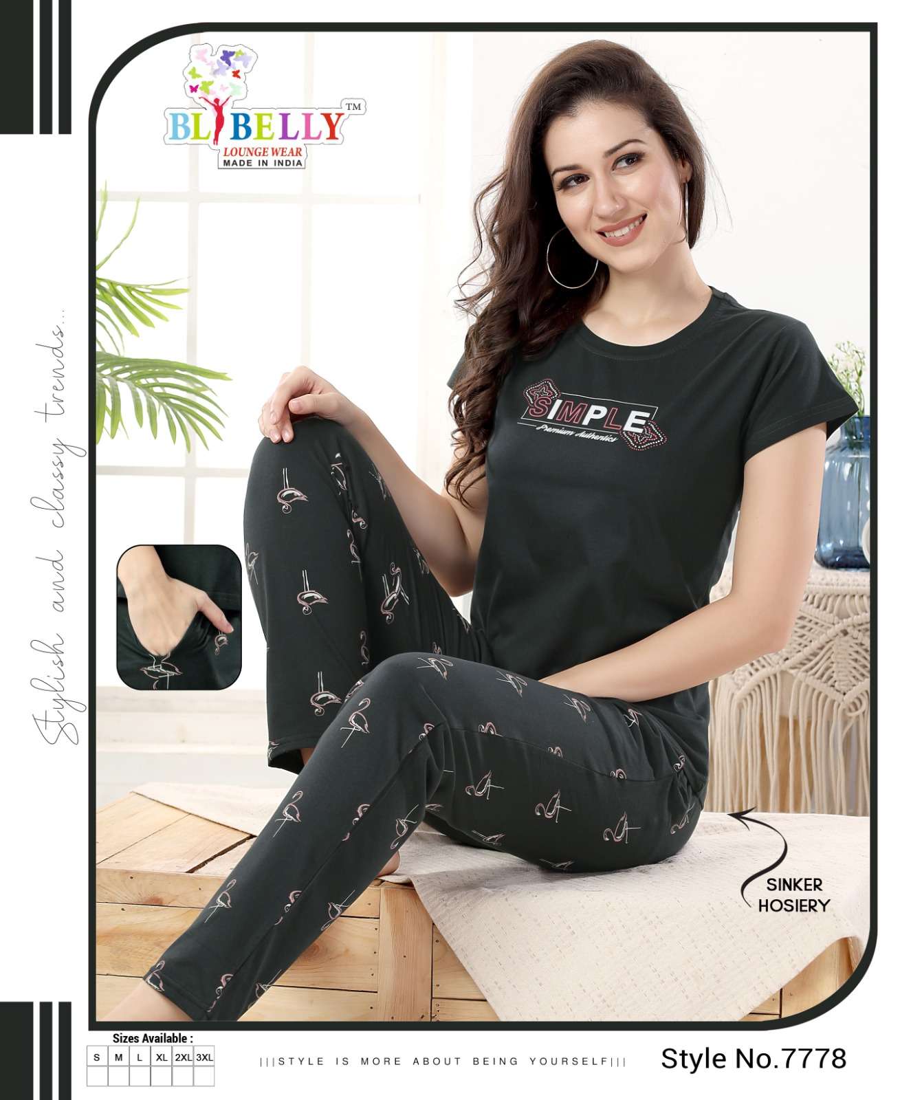 blibelly vol-508 by blibelly latest trendy casual wear night dress at wholesale price surat gujarat