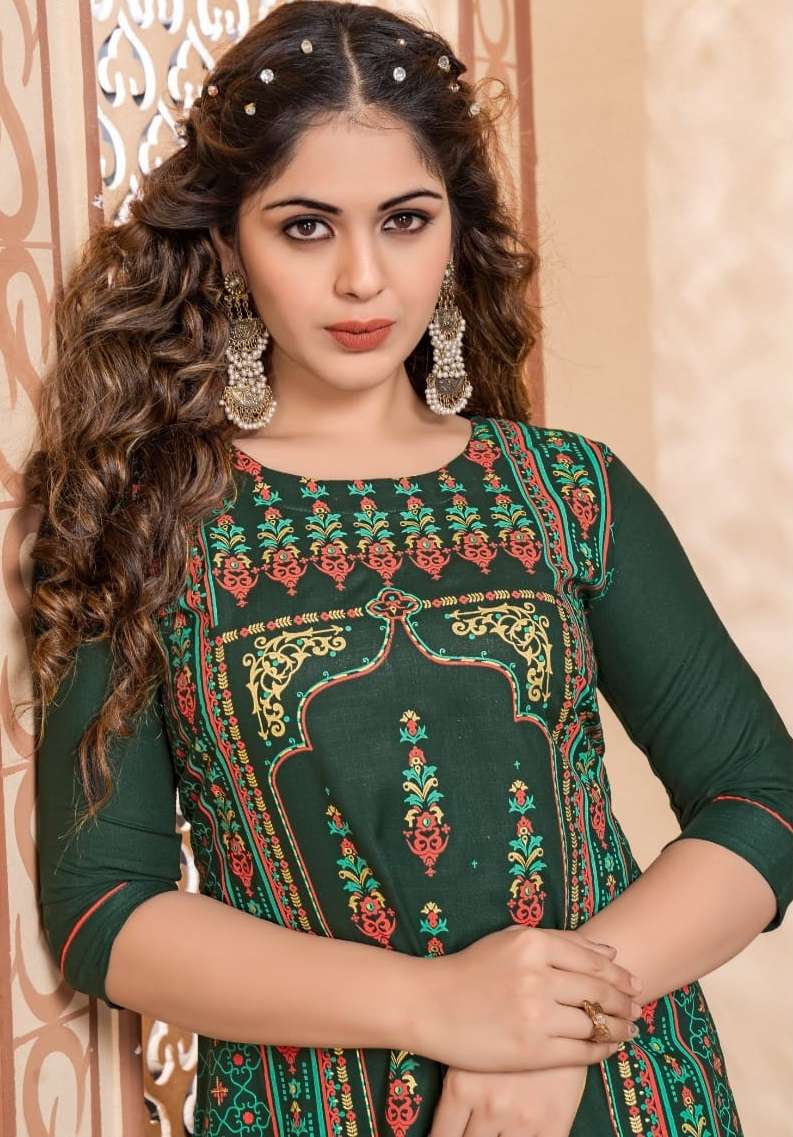 celebration-2 kinti fahion 201-208 series latest fancy designer casual wear kurti wholesaler surat gujarat