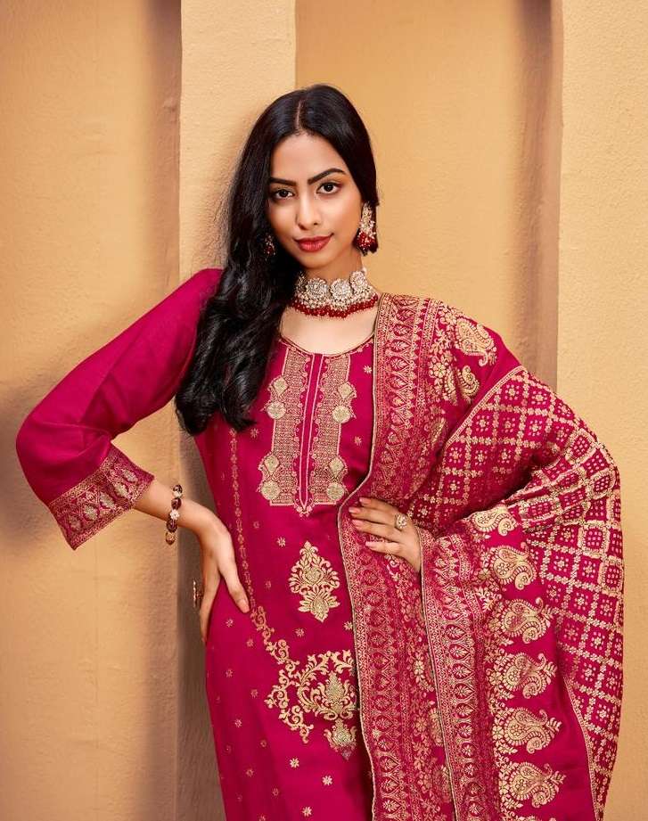 dola gul kashmir 47001-47004 series latest designer heavy wedding wear salwar kameez at wholesale price 