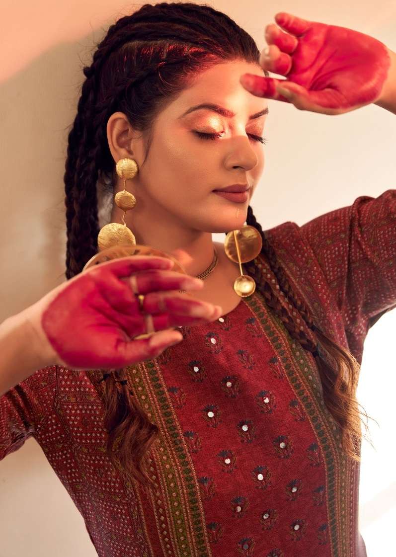 ruh di naal rama fashion latest fancy designer velvet salwar kameez wholesaler surat gujarat