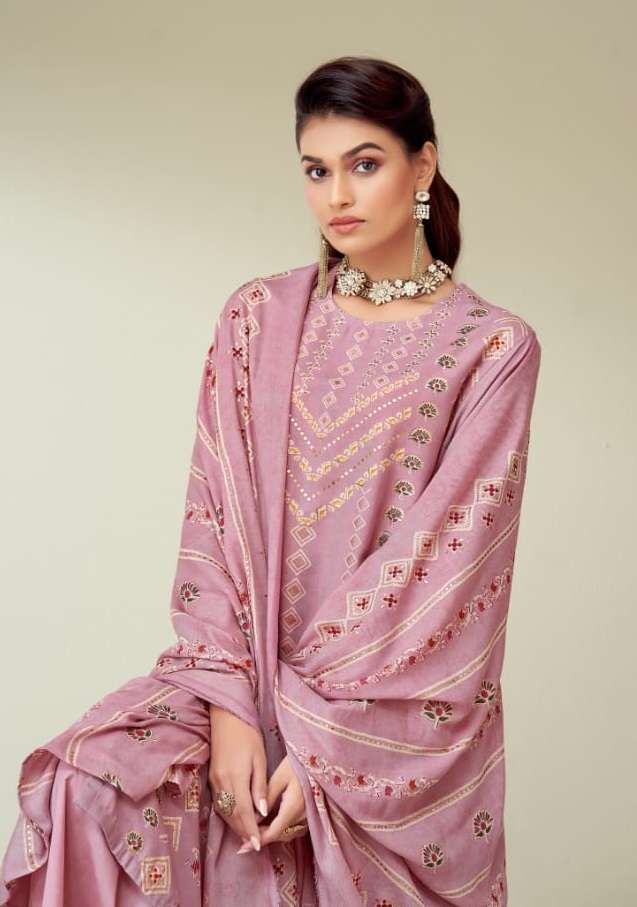 s-nirukth batik butti latest designer festive wear salwar kameez at wholesale rate surat gujarat