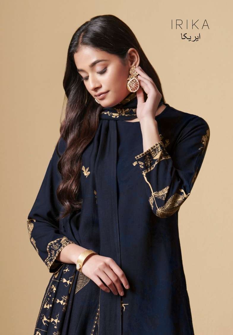 sarah irika 101-108 series latest designer pakistani salwar kameez wholesaler surat gujarat