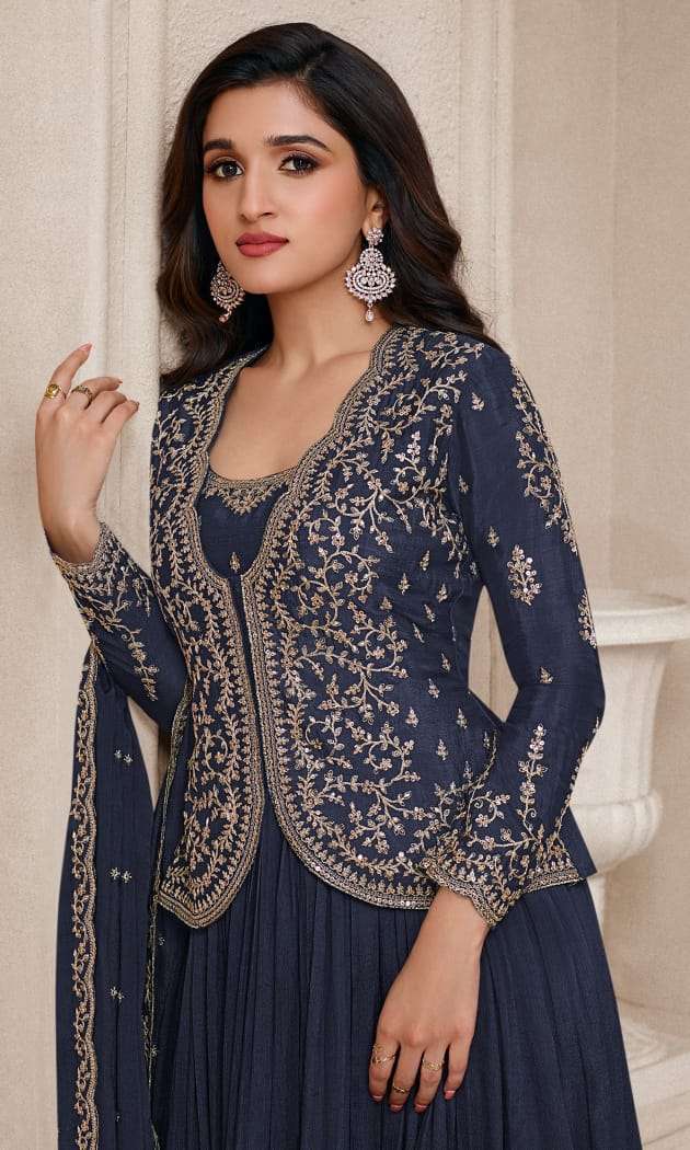 Vinay Fashion Presnets Lifestyle Vol 3 Muslin Satin Embroidery Wedding  Elegant Look Salwar Kameez Wholesale Rate