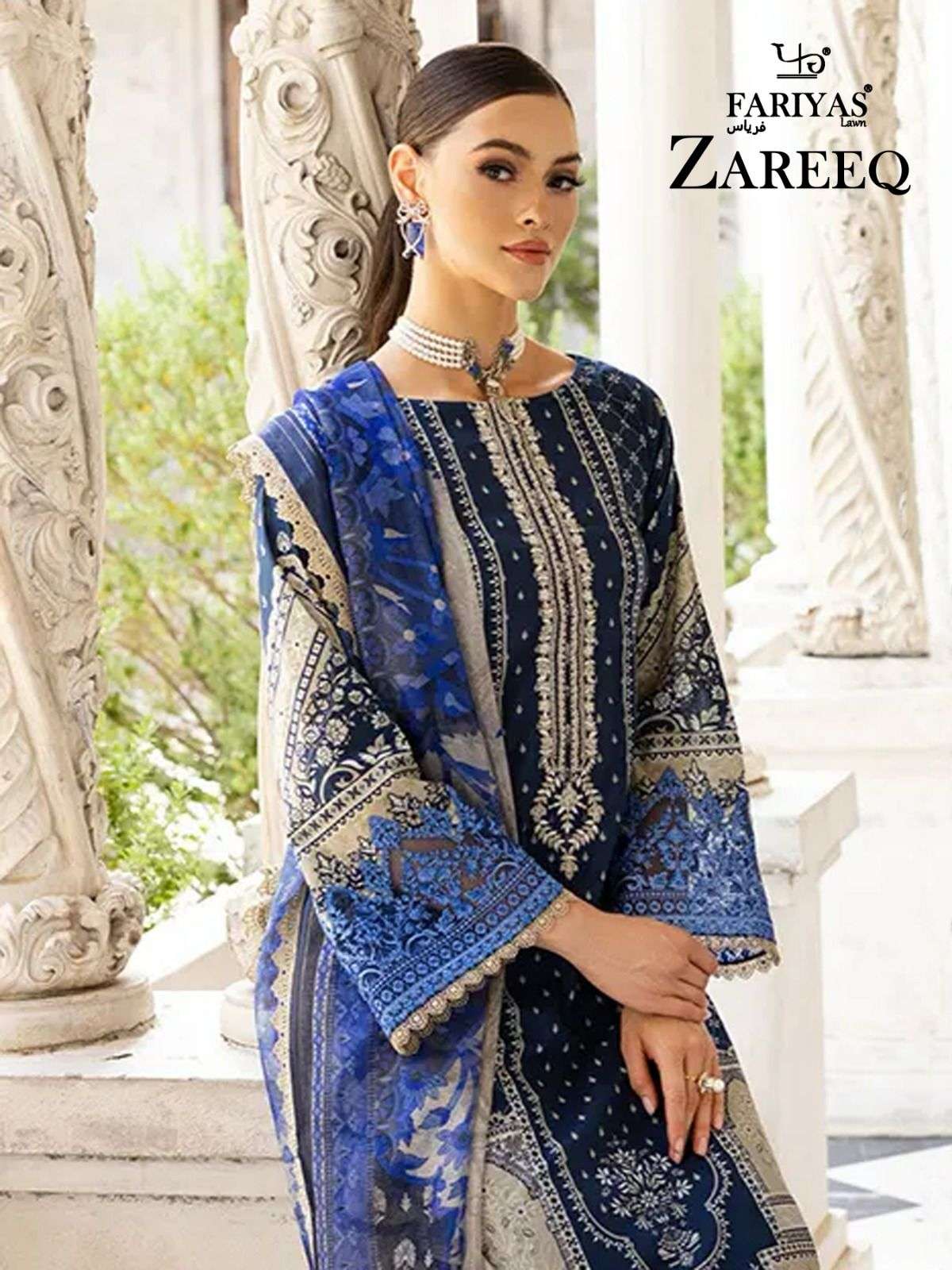 zareeq fariyas latest pakistani wedding wear salwar kameez wholesaler surat gujarat