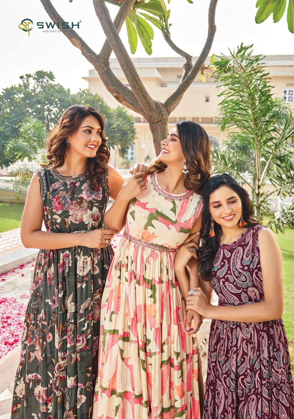 berich vol-4 swish 401-407 series design wedding wear designer kurti at wholesale price surat gujarat