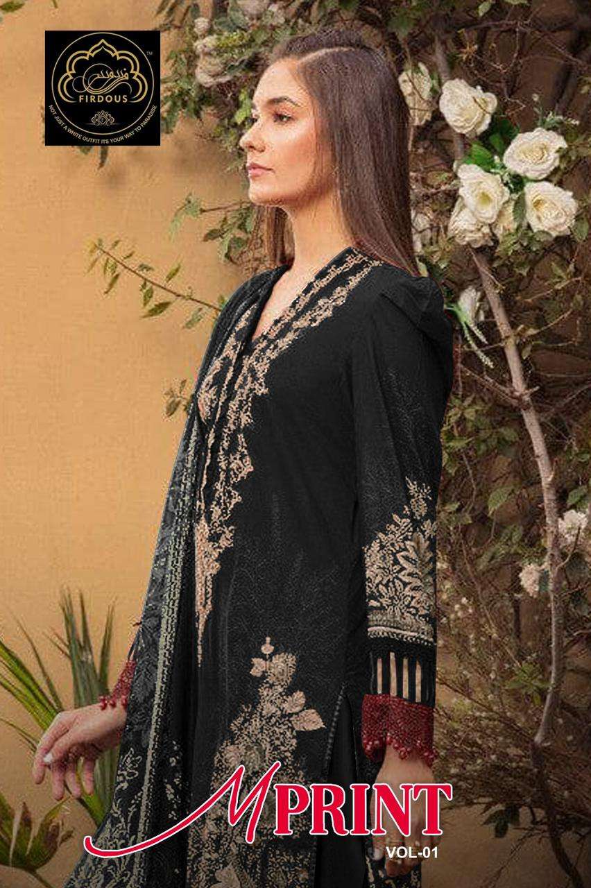 firdous mprints vol-1 1004 colours wholesale pakistani salwar kameez wholesale price surat