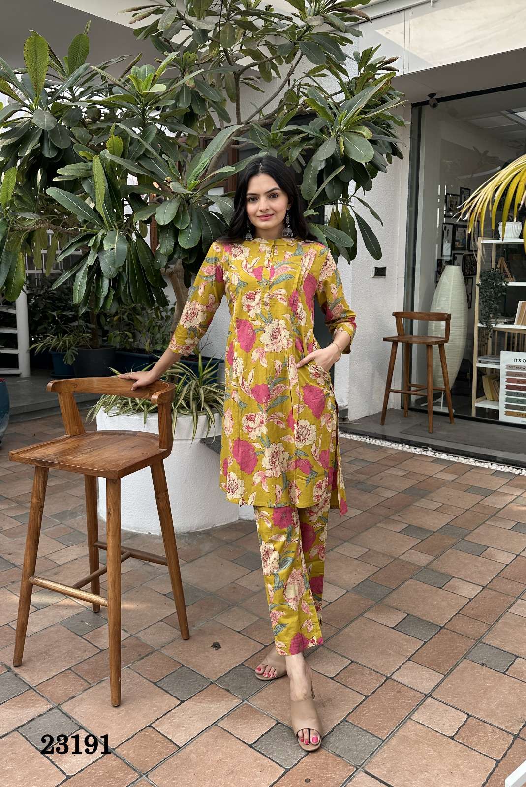 indira apparel 23191 design by indira designer fancy kurti set wholesaler surat gujarat