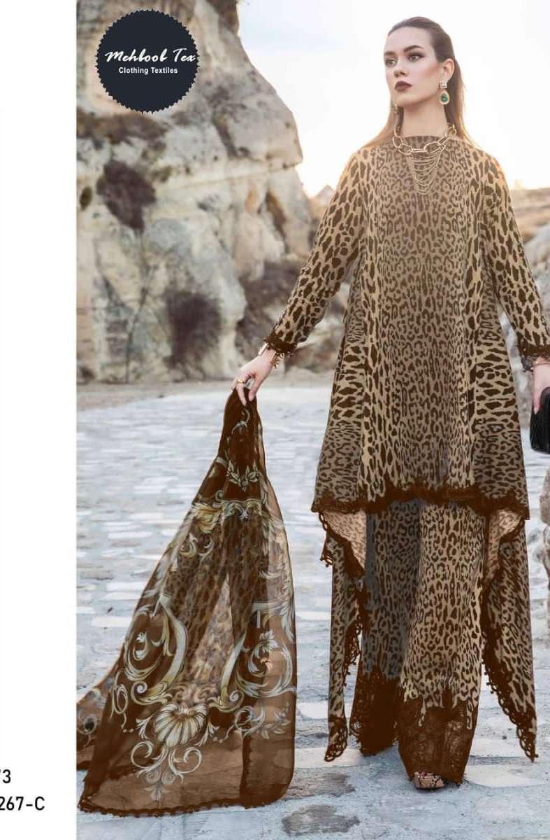 mehboob tex 1267 colour series by mehboob designer wedding wear cotton pakistani suit at wholesaler price surat india gujarat