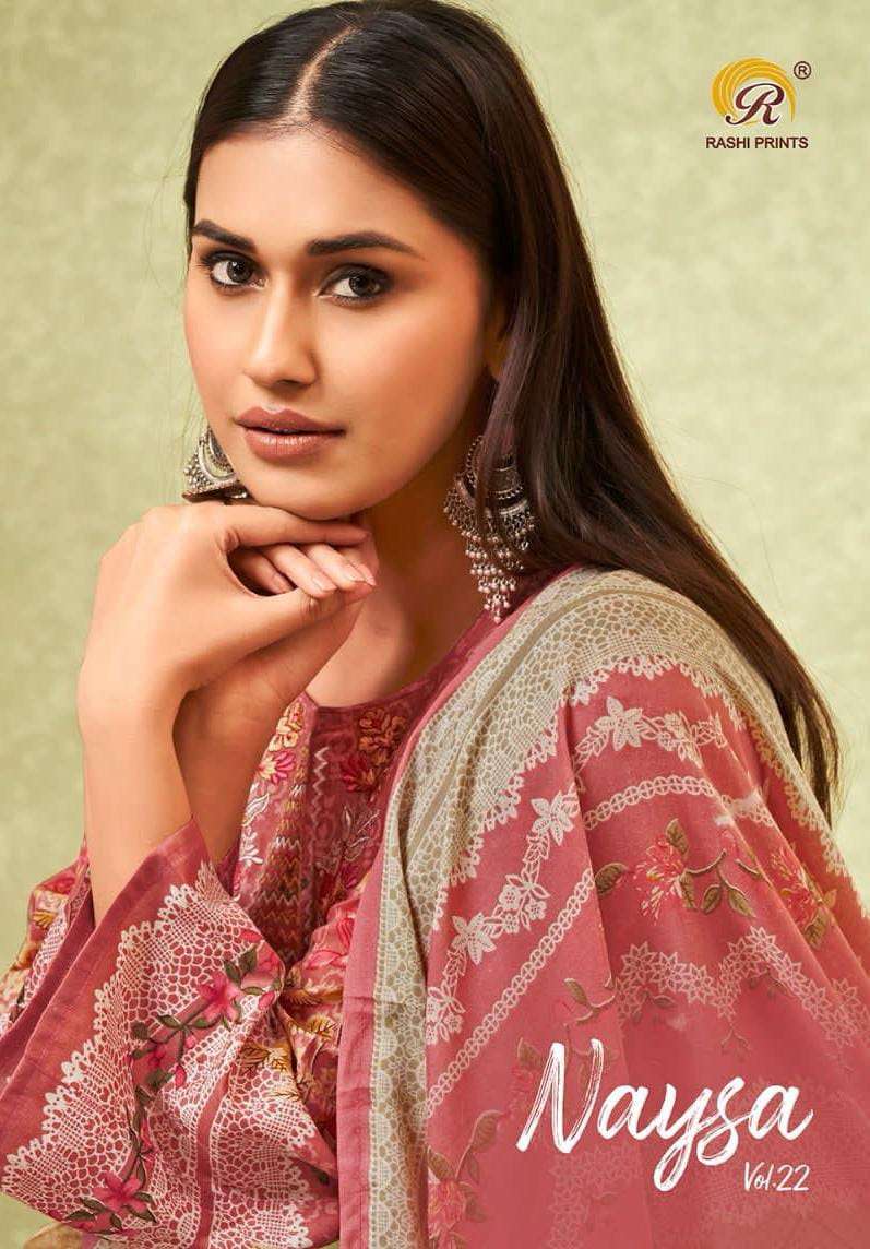 naysa vol-22 rashi prints series latest designer fancy salwar kameez wholesaler surat gujarat