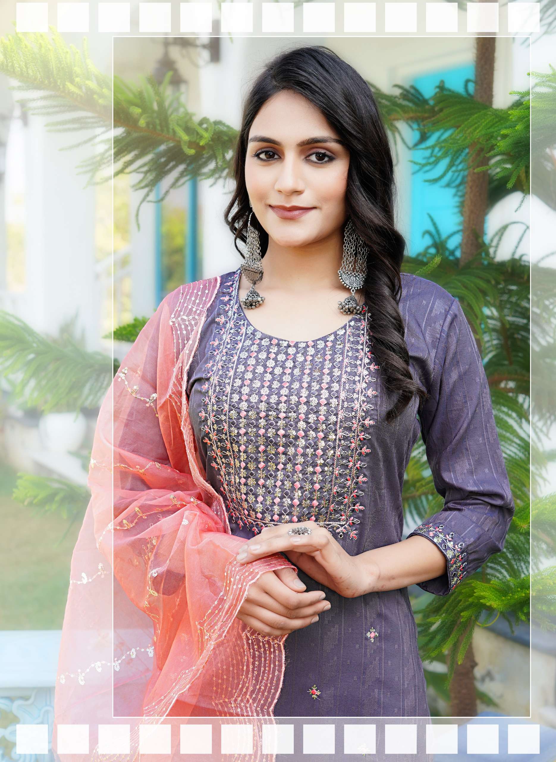 salonee vol-2 hinaya 2001-2004 series latest designer fancy wedding wear kurti pant set at wholesale price india gujarat