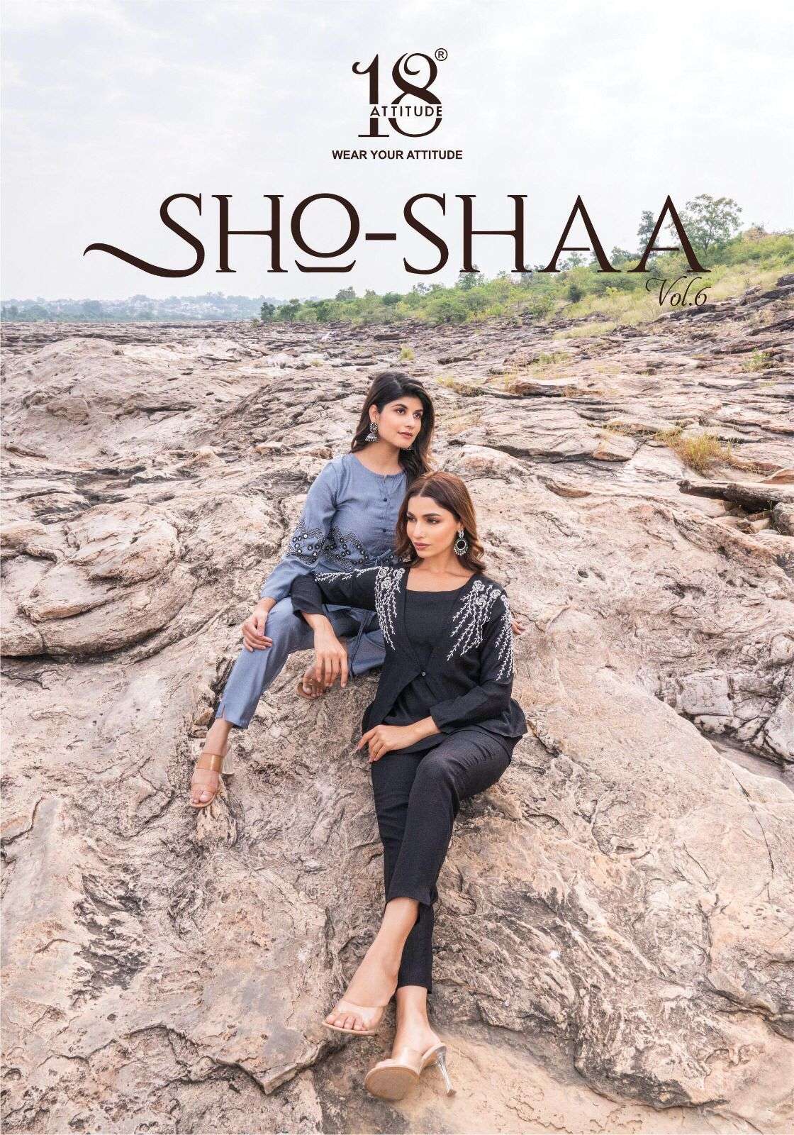 sho-shaa vol-6 by sho-shaa 601-607 series designer readymade pakistani salwar kameez wholesaler surat gujarat
