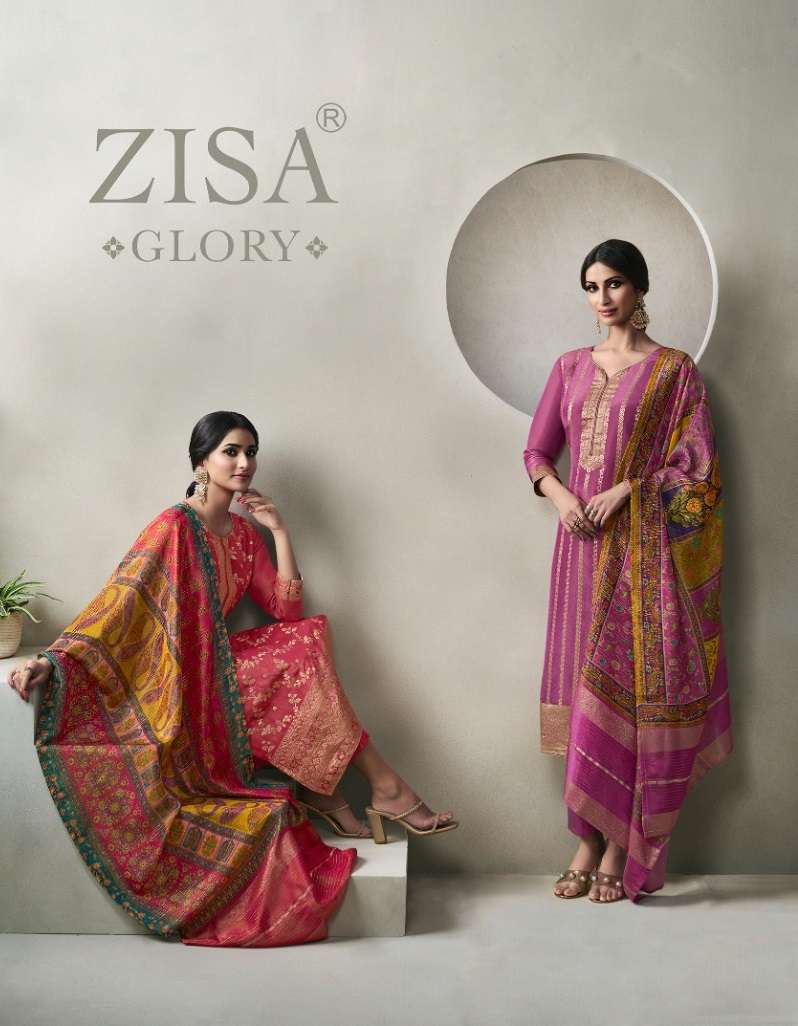 glory zisa charmy 15141-15144 series designer latest partywear salwar kameez wholesaler
