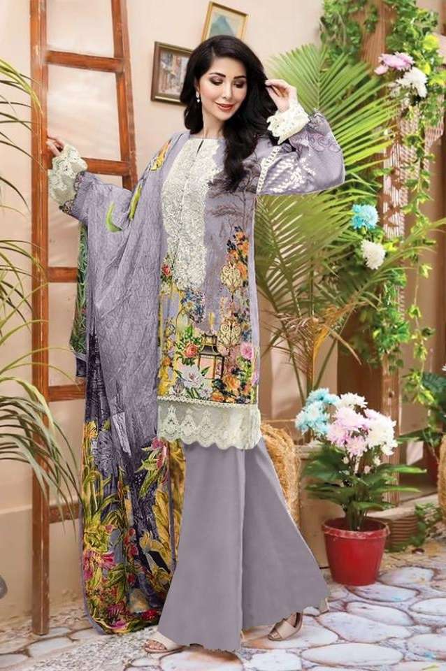 marjaan vol-2 firdous 2001 colour series designer cotton dupatta pakistani salwar kameez wholesaler surat gujarat